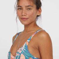 Saltwater Elsie Rita Bikini Set | Blue Painted Tropics