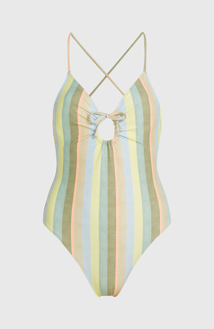 Jaida Swimsuit | Multi Must Haves Stripe