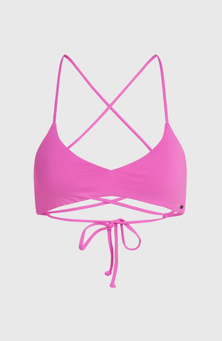 Huntington Bralette Bikini Top | Electric Fuschia