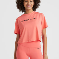 Rutile Cropped T-Shirt | Georgia Peach