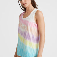 Women Of The Wave Tanktop | Blue Tie Dye