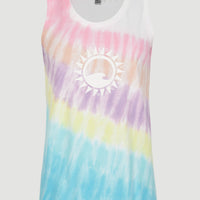 Women Of The Wave Tanktop | Blue Tie Dye