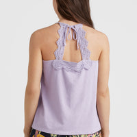 Ava Lace Tanktop | Purple Rose