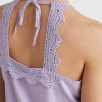 Ava Lace Tanktop | Purple Rose