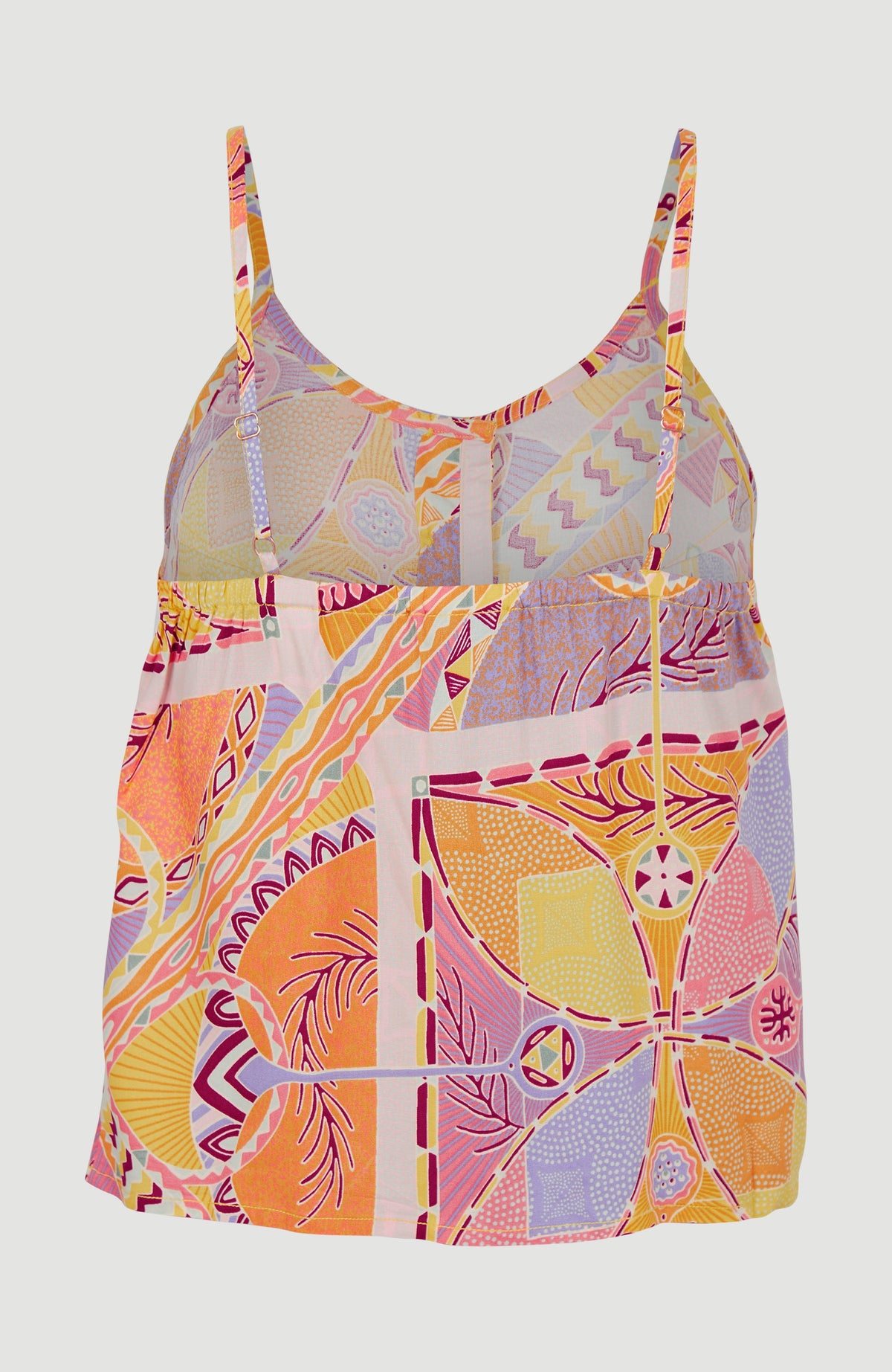 Tiare Woven Tanktop | Yellow Scarf Print – O'Neill UK