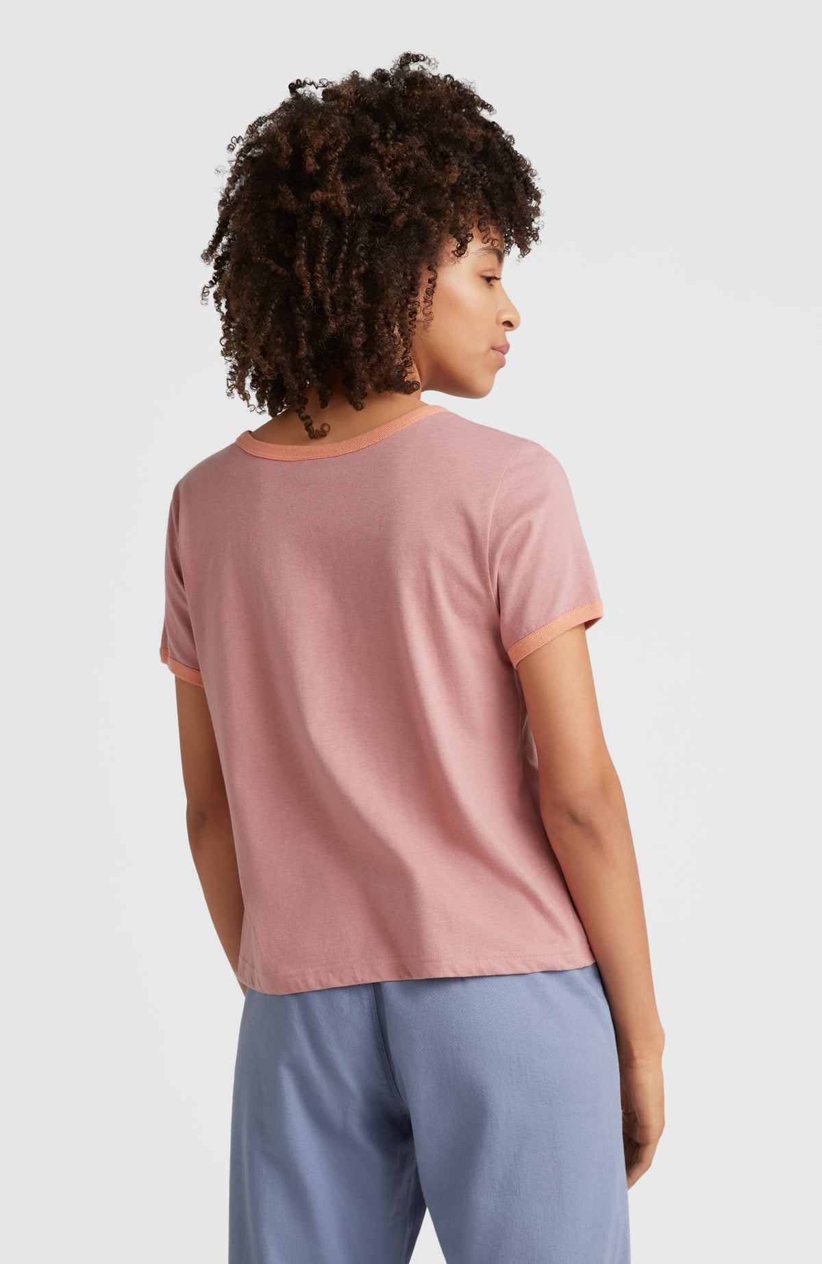 Marri Ringer T-Shirt | Ash Rose- Ash Rose / XS