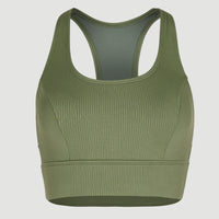 O'Neill TRVLR Series Rib Sports Top | Deep Lichen Green