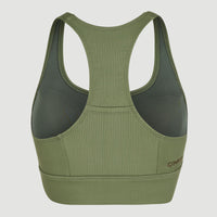 O'Neill TRVLR Series Rib Sports Top | Deep Lichen Green