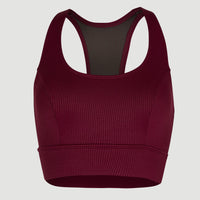 O'Neill TRVLR Series Rib Sports Top | Windsor Wine Colour Block