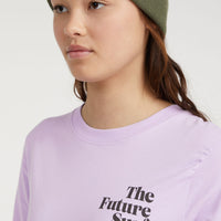 Future Surf Society T-Shirt | Purple Rose