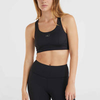 O'Neill Hybrid Polygiene Sports Top | Black Out