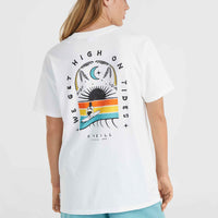 O'Neill Beach Vintage High On Tides T-Shirt | Snow White