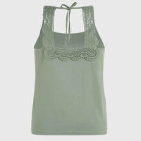 Essentials Ava Lace Tank Top | Lily Pad