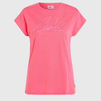 Essentials O'Neill Signature T-Shirt | Perfectly Pink