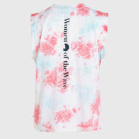 Women Of The Wave Tank Top | Pink Ice Cube Tie Dye