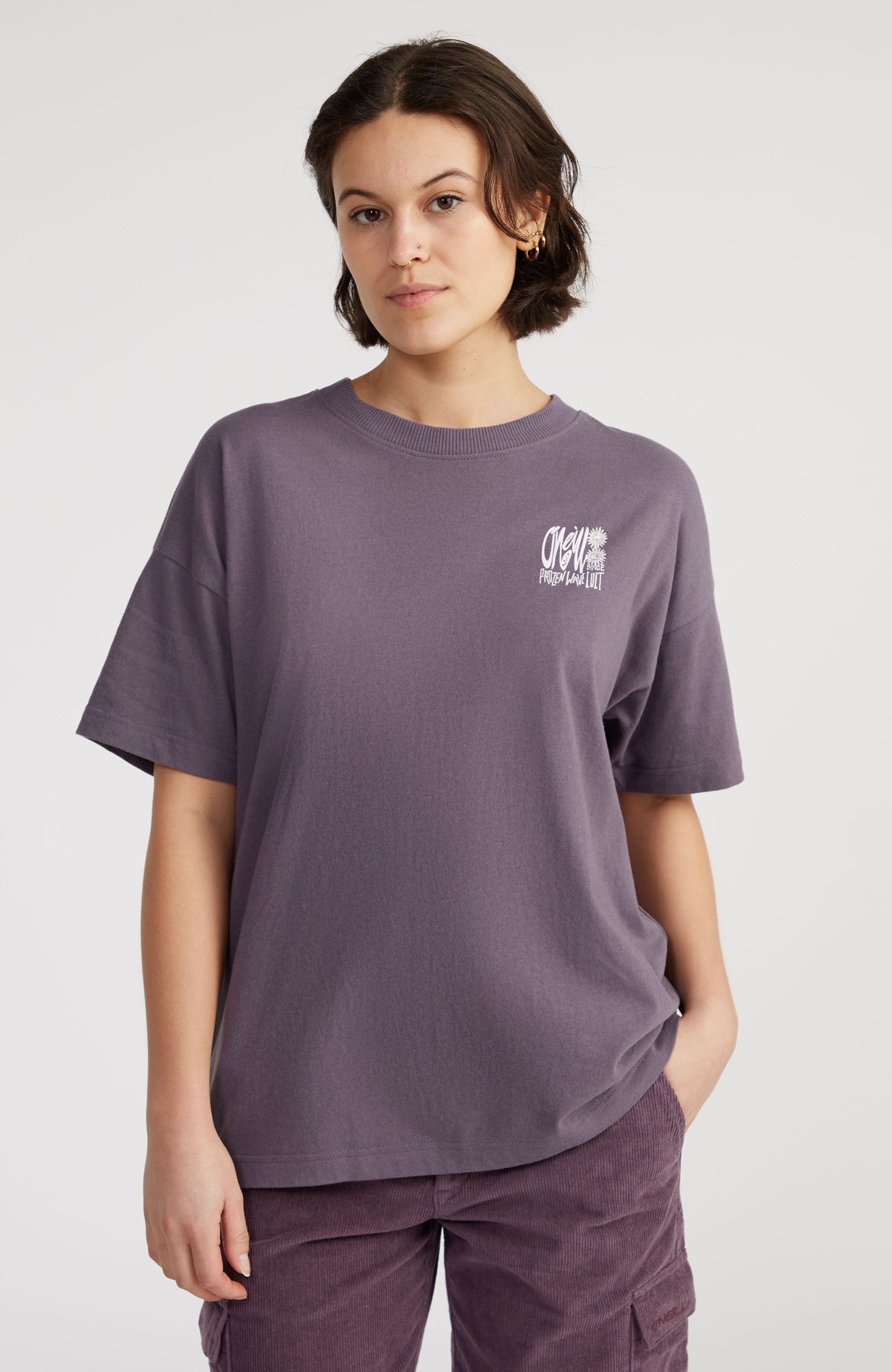 Surf Heroes Loose T-Shirt | Mauve Miracle
