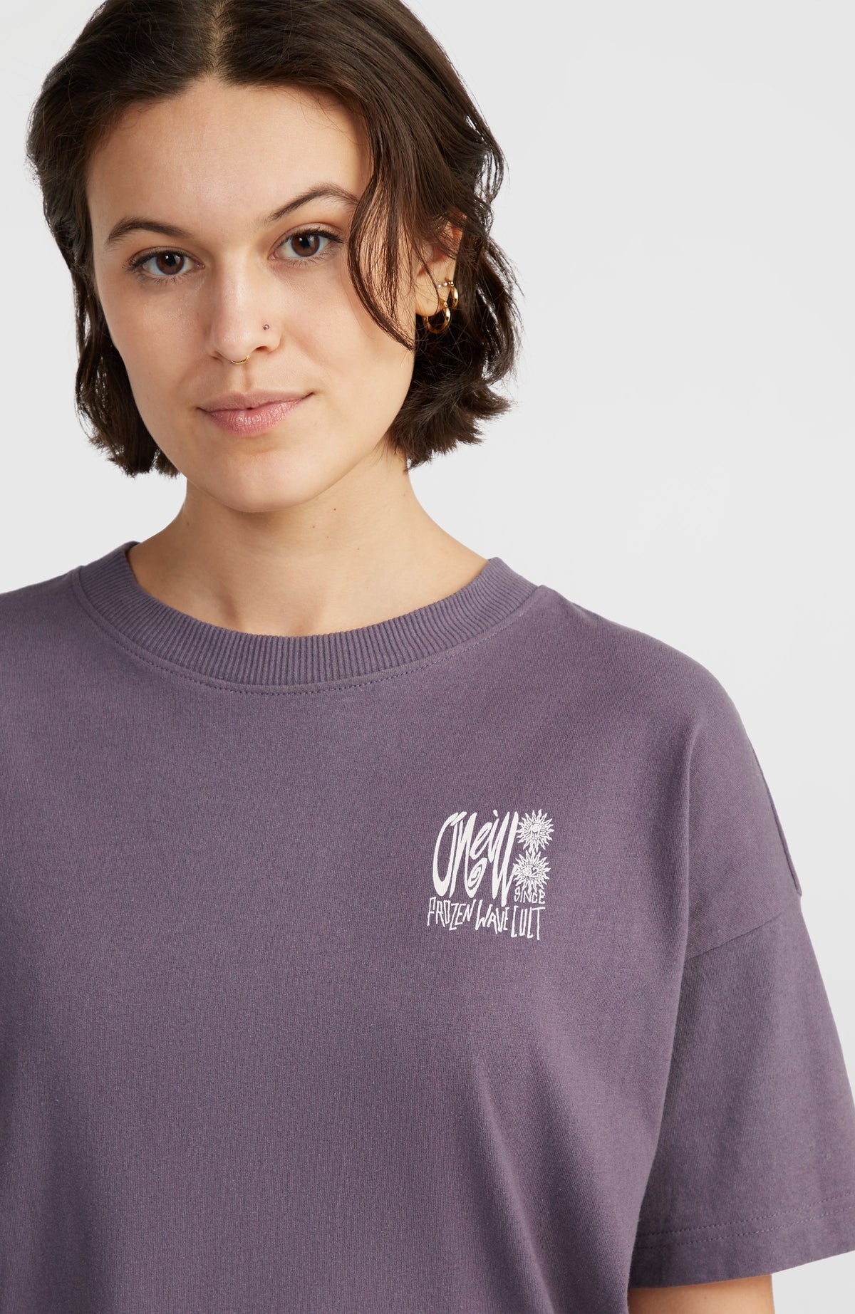 Surf Heroes Loose T-Shirt | Mauve Miracle