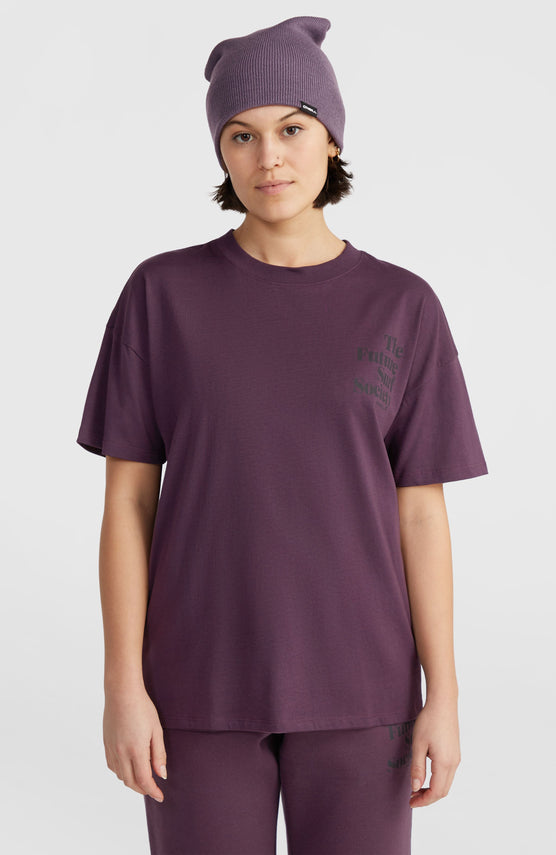 Future Surf Society T-Shirt | Aubergine