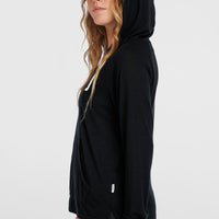 Essentials Long Sleeve Hoodie | Black Out