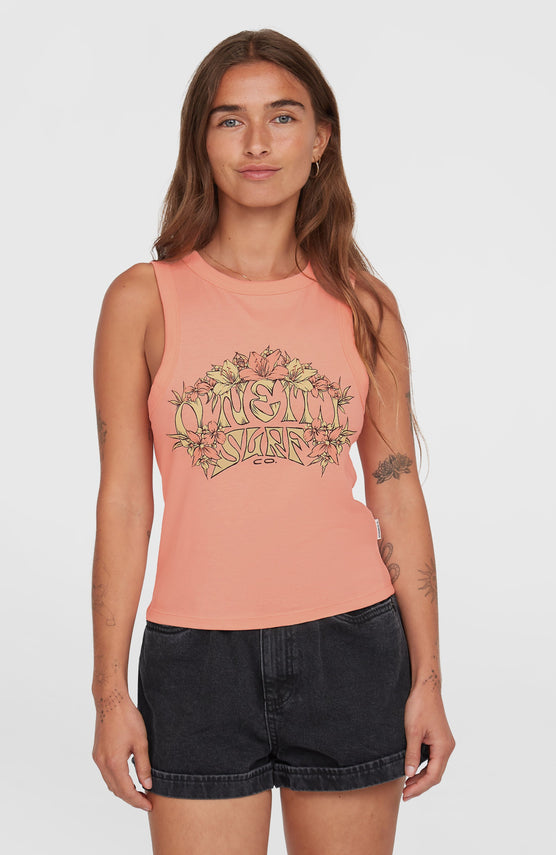 Summer Must Haves Graphic Tanktop | Coral Pop