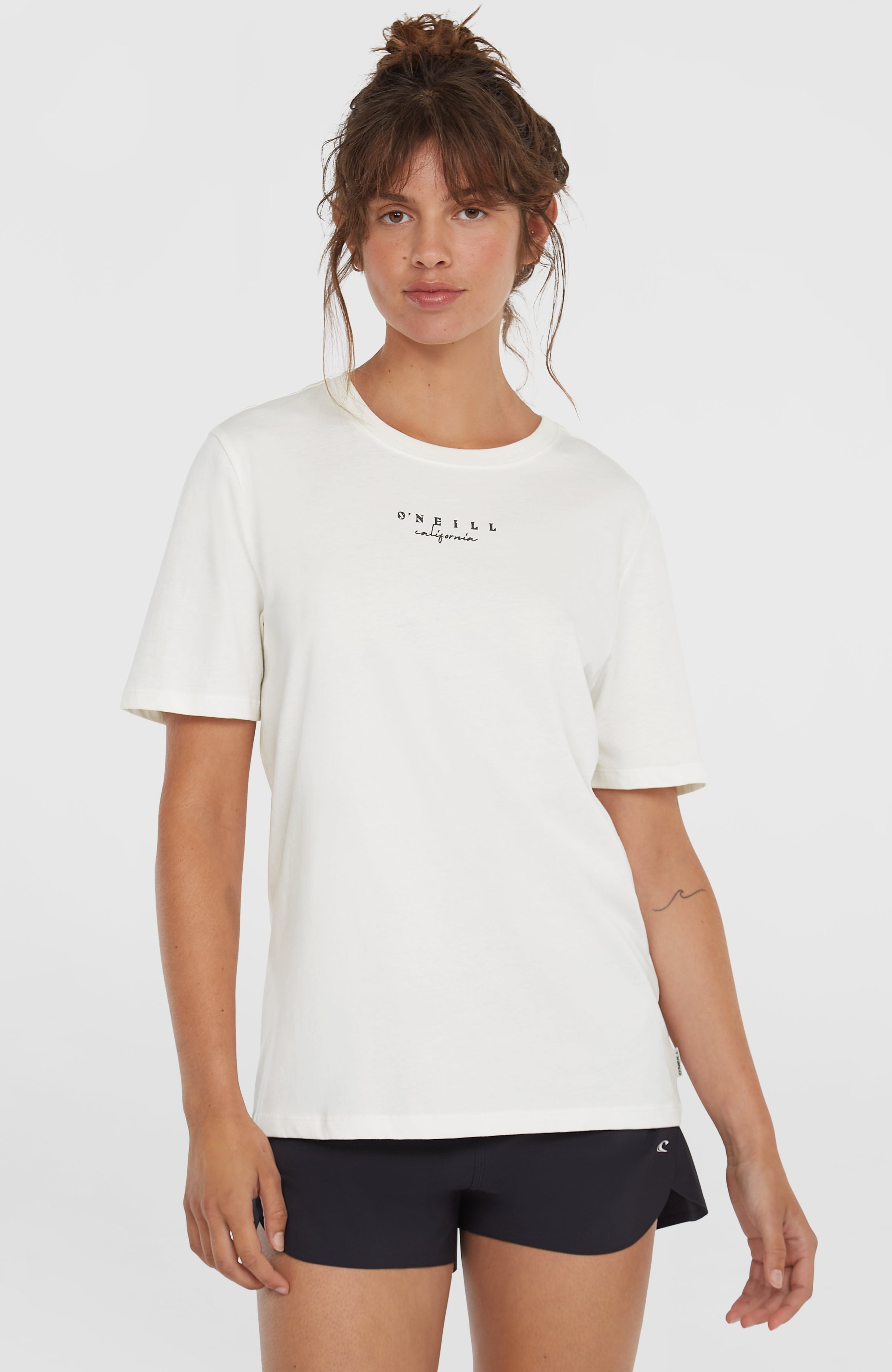 O'Neill LW Essentials T-Shirt Donna – Morbida E Sostenibile, Colore Screziato