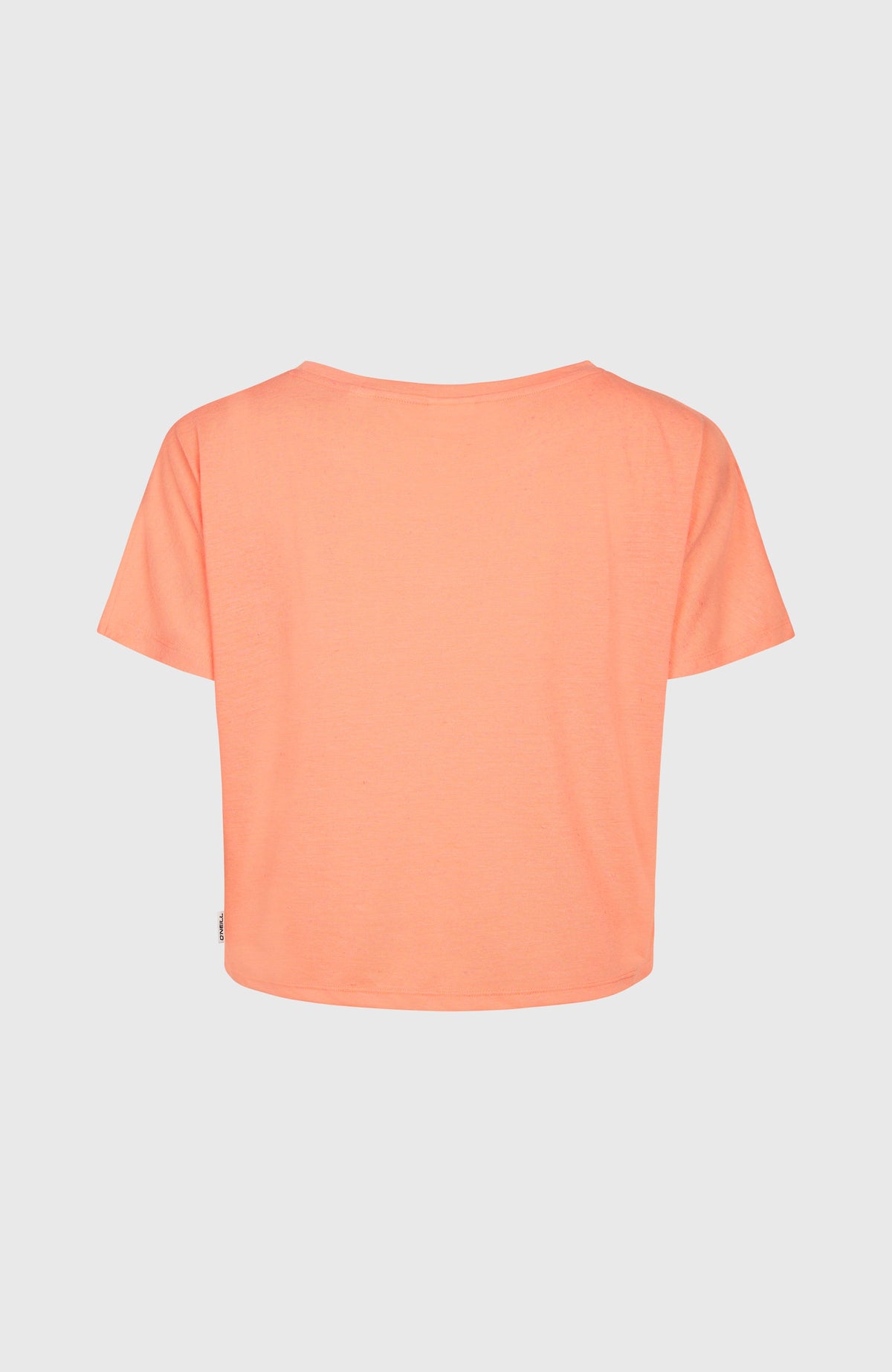 Essentials Script Drape T-Shirt | Coral Pink