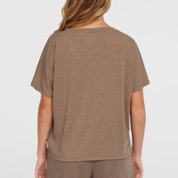 Essentials Script Drape T-Shirt | Storm