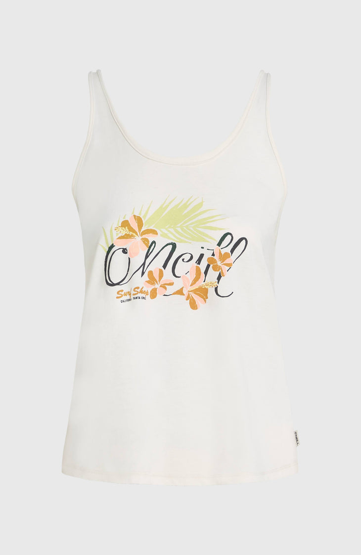 Luana Graphic Tank Top | Snow White