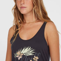 Luana Graphic Tank Top | Black Out