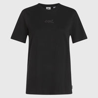 Essentials Script T-Shirt | Black Out