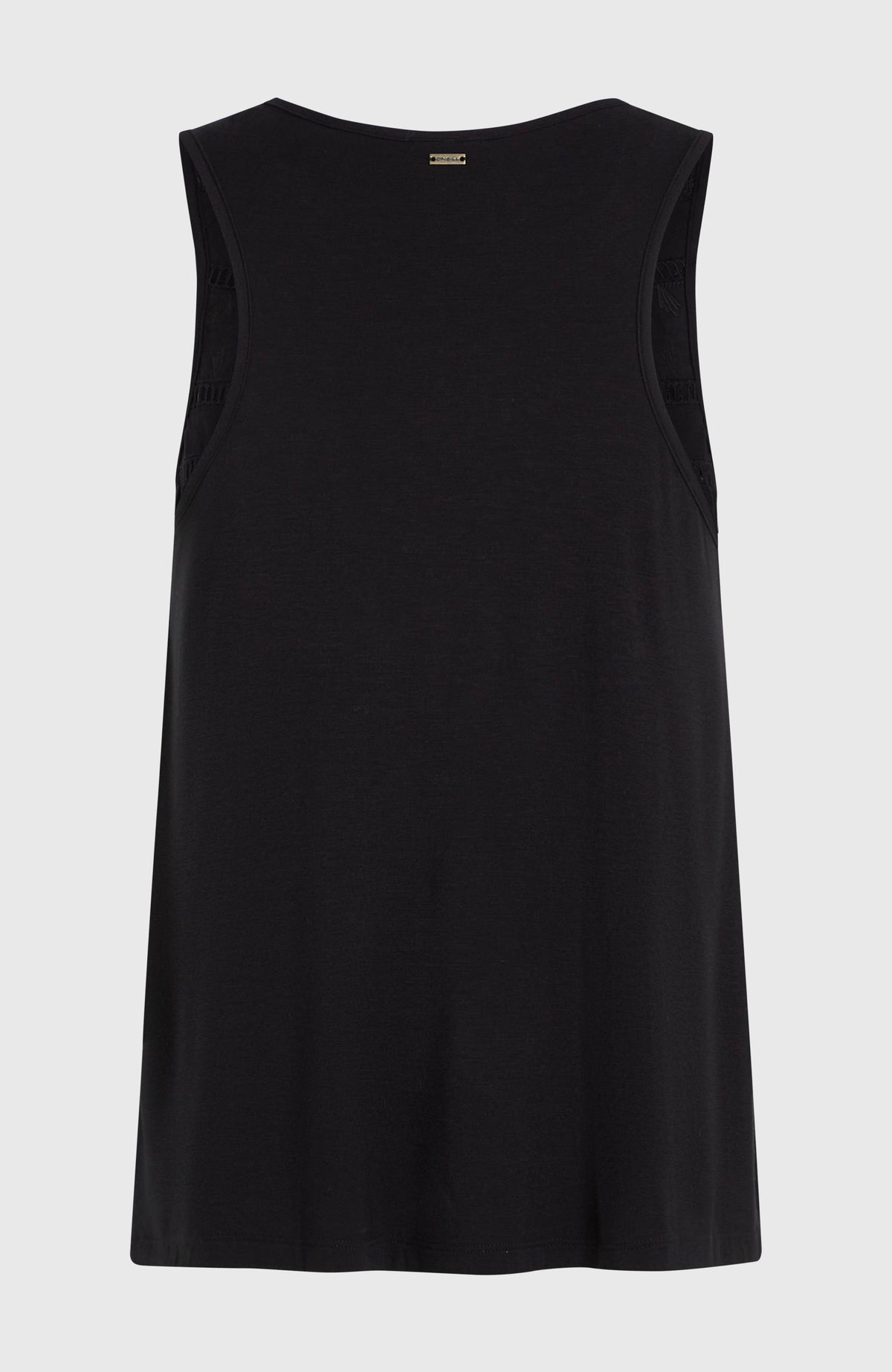 Essentials Tokeena Embroidery Tank | Black Out