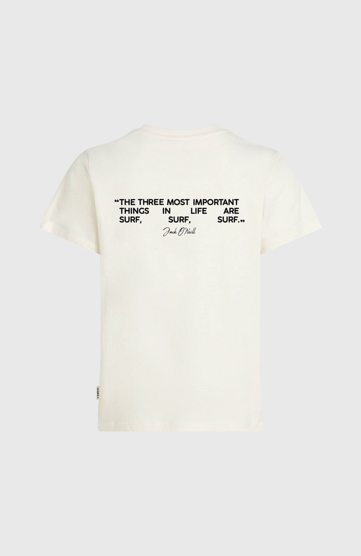 O'Neill Polygiene Cotton Graphic T-Shirt | Snow White