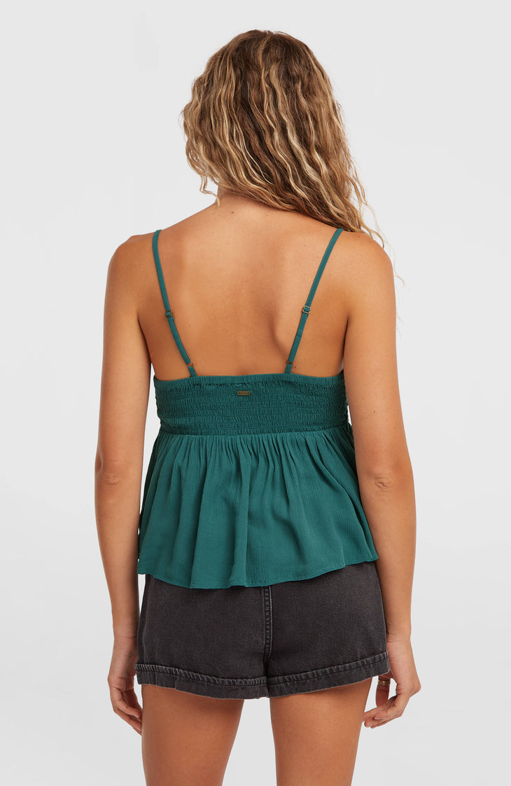 Reeta Woven Top | Botanical Heat
