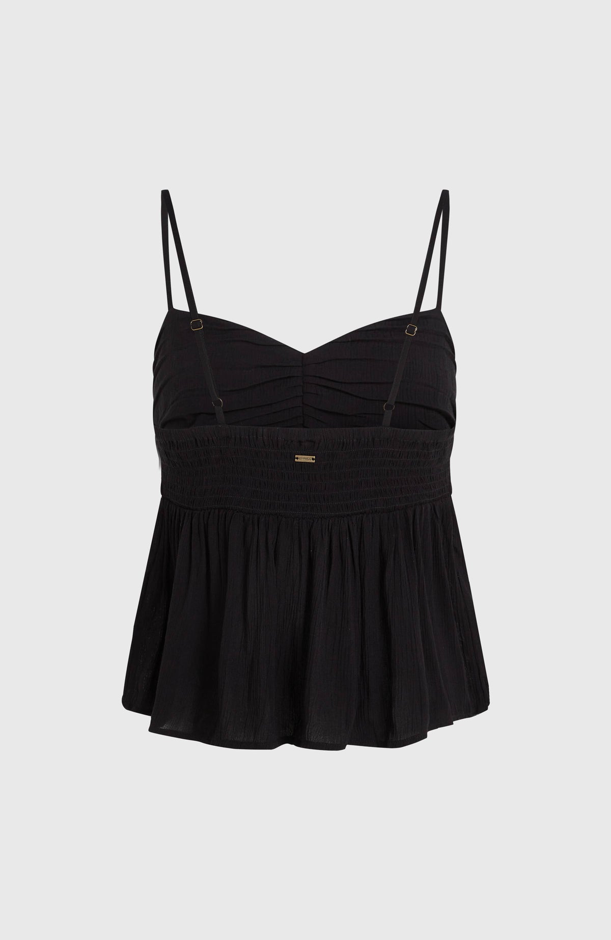 Reeta Woven Top | Black Out