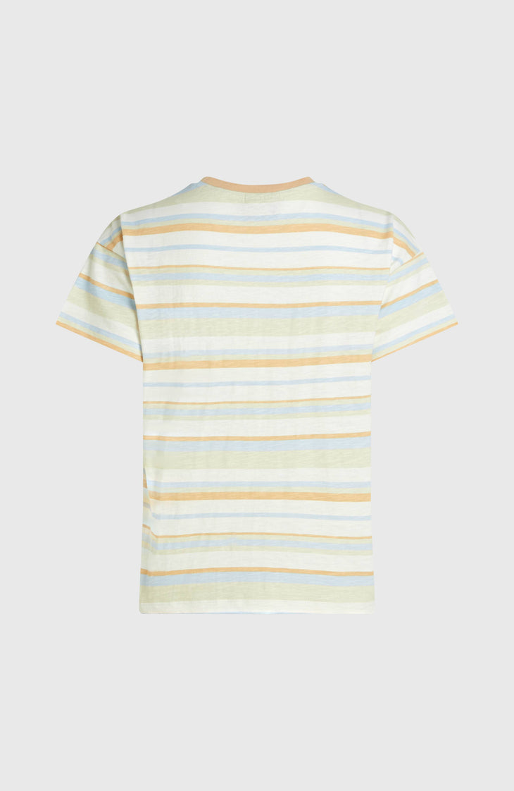O'Riginals Boxy Stripe T-Shirt | Blue Originals tee stripe
