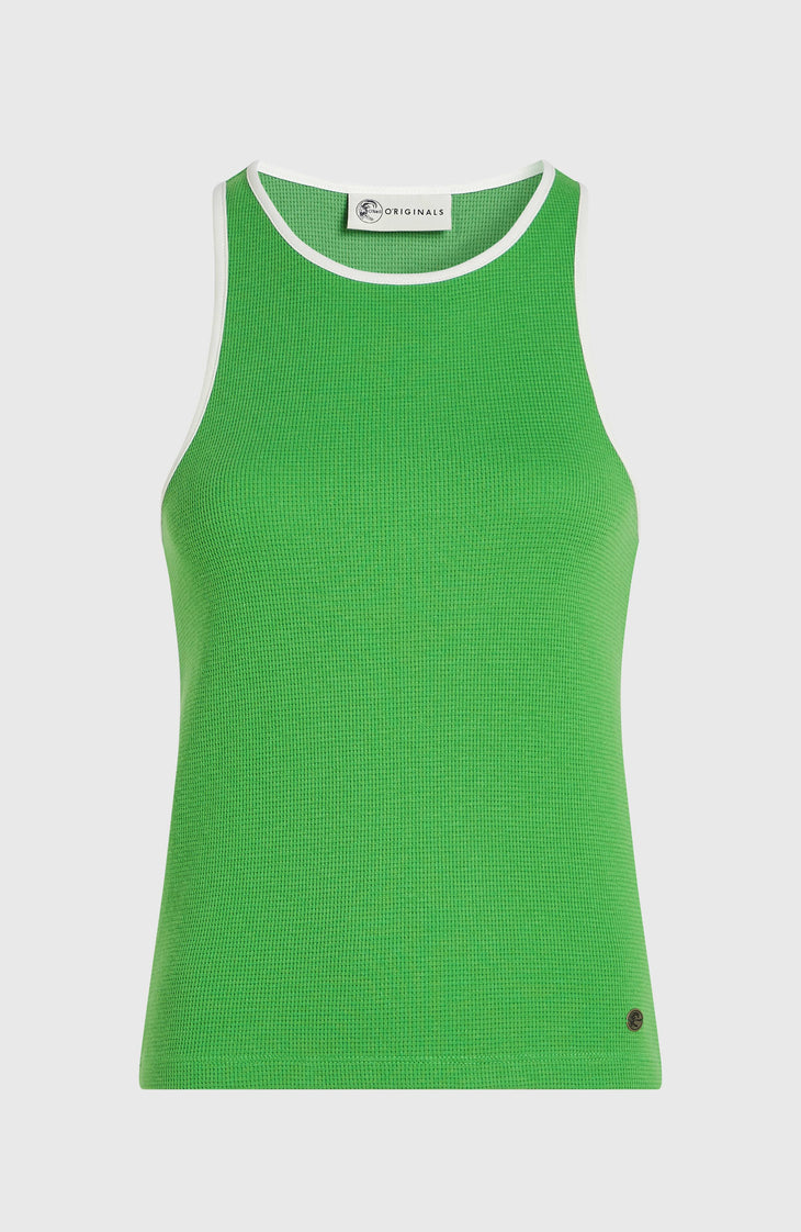 O'Riginals Waffle Tank Top | Grass