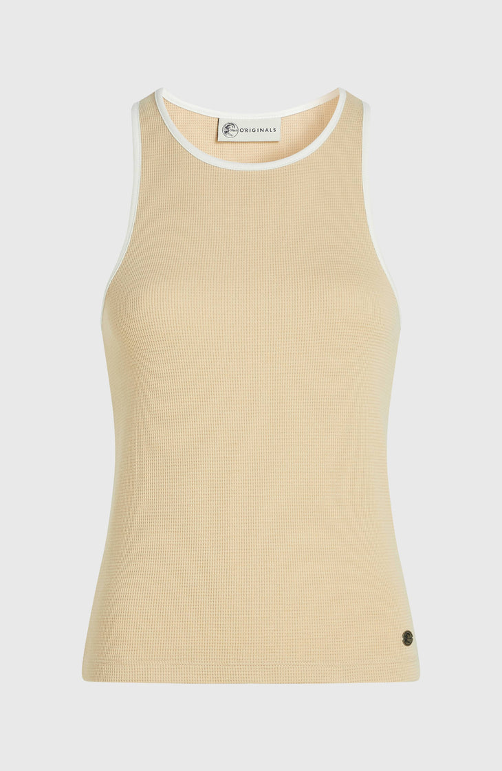 O'Riginals Waffle Tank Top | Cocoa Sand