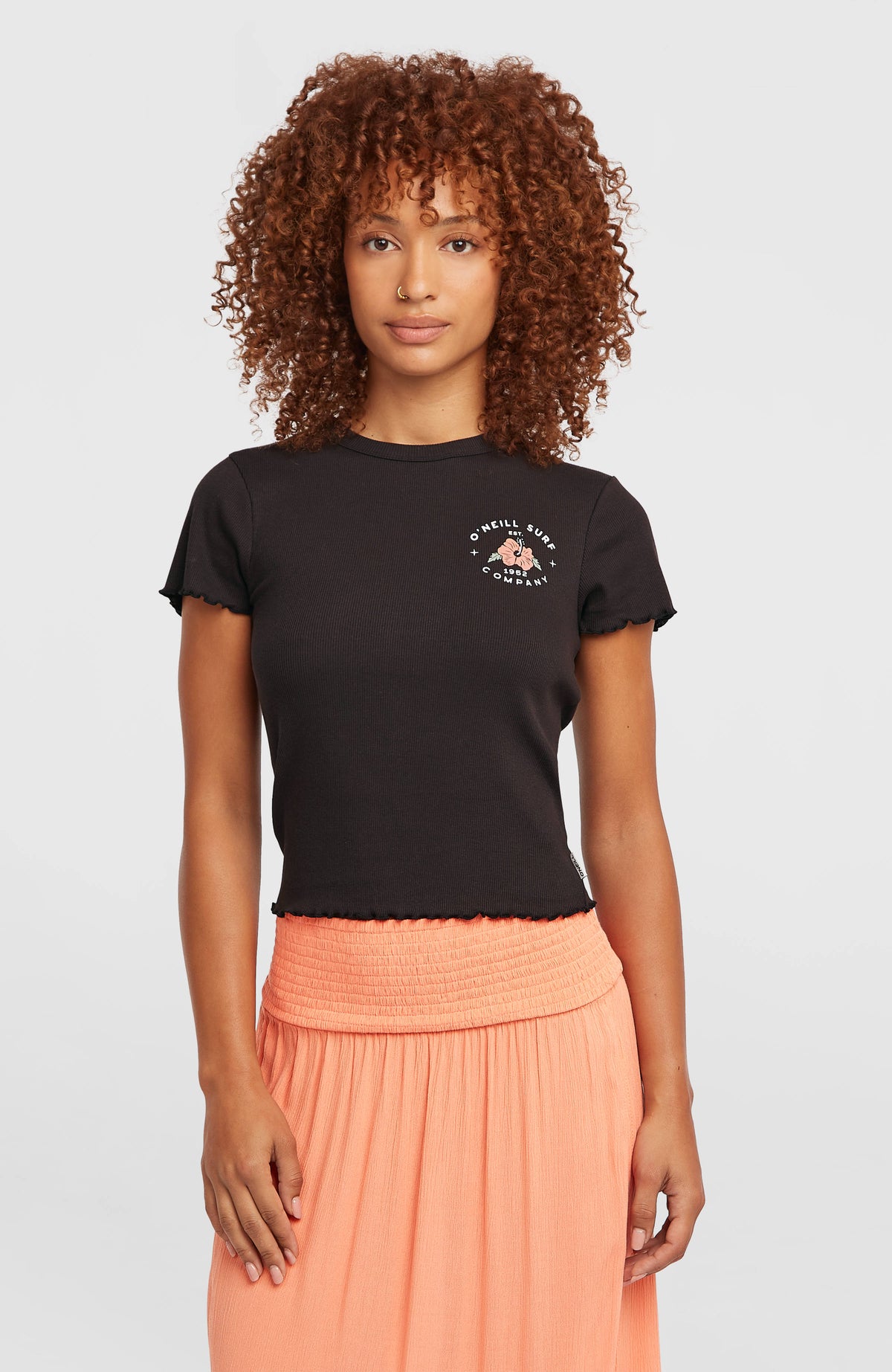 O'Neill Rib T-Shirt | Black Out