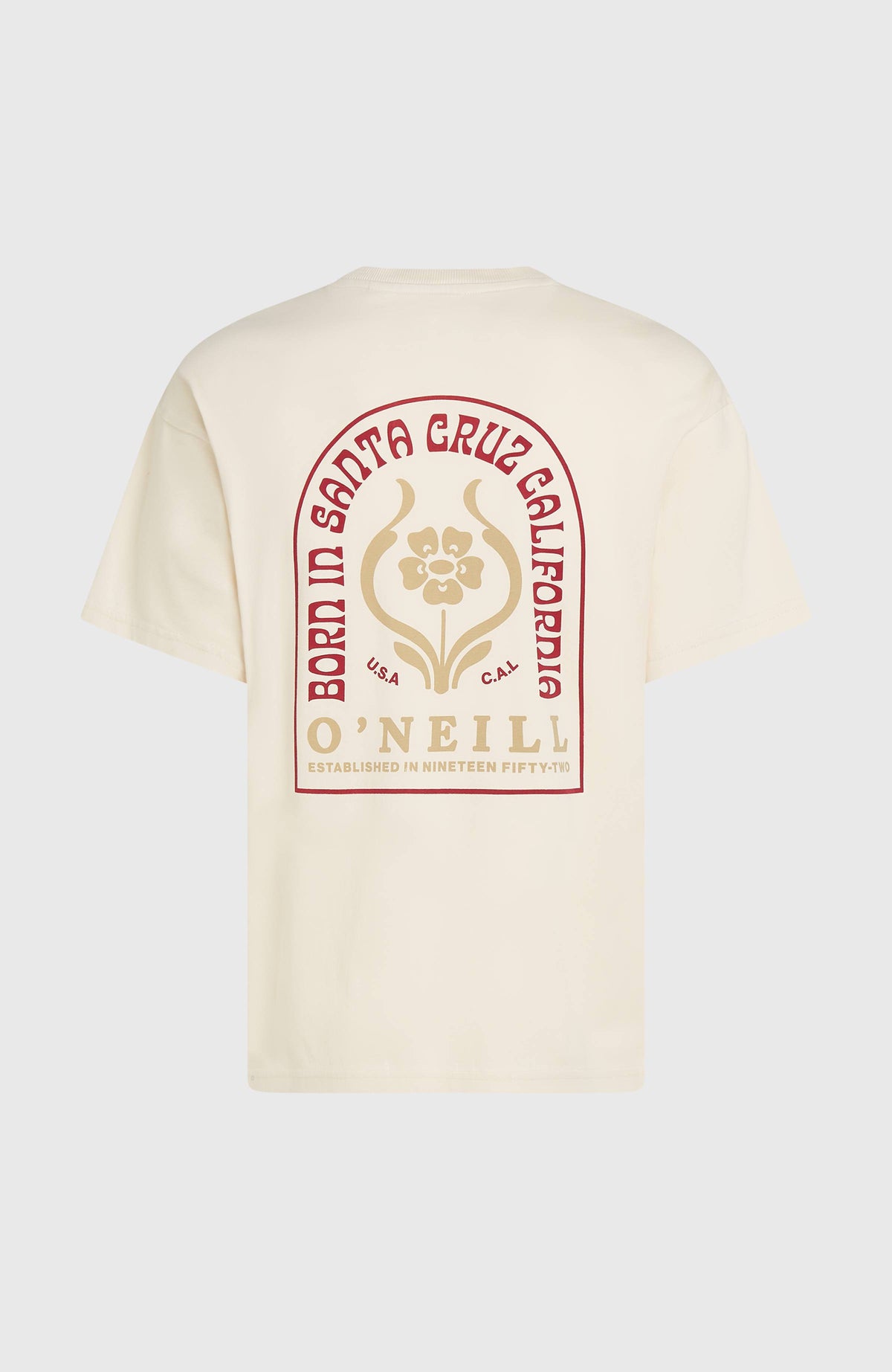 O'Riginals Back-Print T-Shirt | Linen White