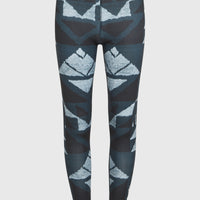 Baselayer Bottoms | Blue Triangle Ikat