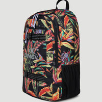 Boarder Backpack | Black Flower