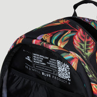 Boarder Backpack | Black Flower