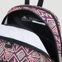 Wedge Backpack | Purple Retro Ikat