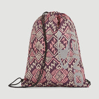 Gym Sack | Purple Retro Ikat