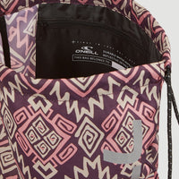 Gym Sack | Purple Retro Ikat