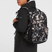 President Backpack | Black/Beige Quarry