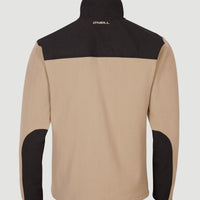 Utility Fleece Jacket | Crockery Colour Block