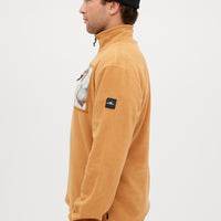 Utility Light Half-Zip Fleece | Rich Caramel