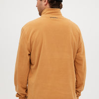 Utility Light Half-Zip Fleece | Rich Caramel