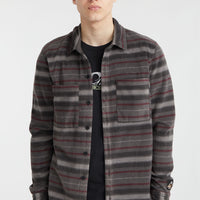 Superfleece Shirt | Grey Crossover Stripe